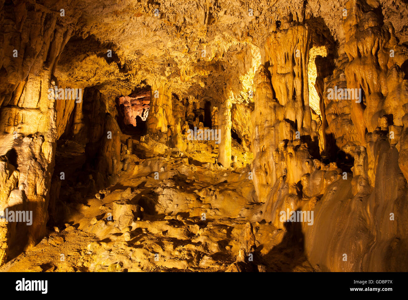 Stalaktiten Höhle, Rudine, Krk, Kroatien, Kvarner Bucht, Adria, Kroatien Stockfoto