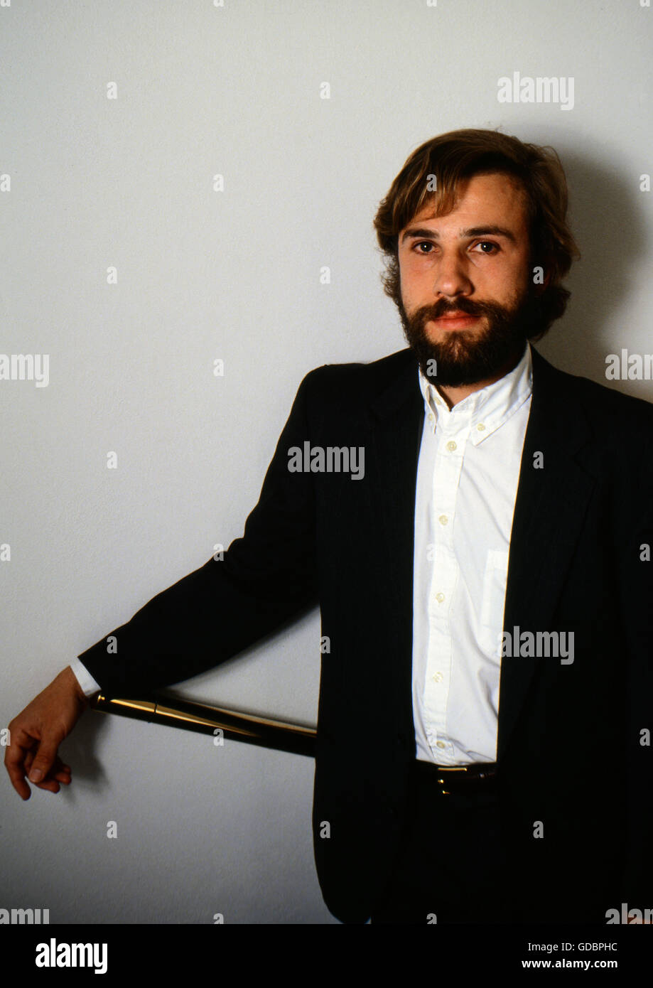 Walzer, Christoph, * 4.10.1956, österreichischer Schauspieler, halbe Länge, Foto während der Dreharbeiten zu dem Fernsehfilm "Ein König für Burning", ca. 1992/1993, Stockfoto