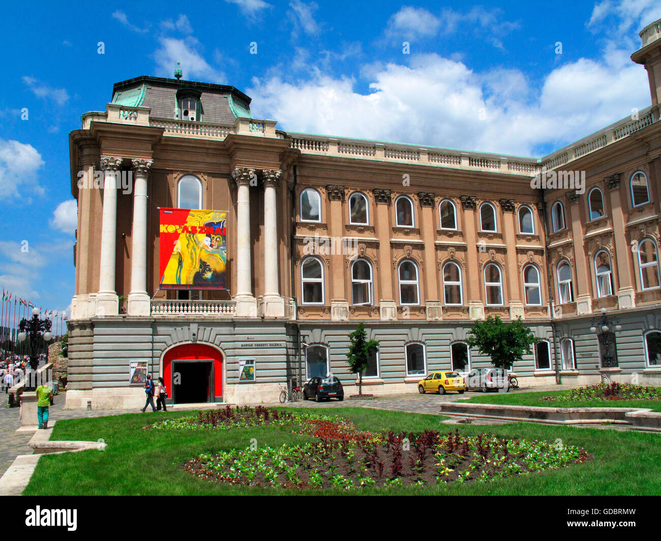 Ungarische Nationalgalerie, Budapest, Ungarn Stockfoto