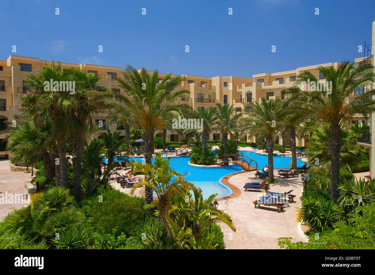 Kempinski Hotel San Lawrence, Insel Gozo, Malta Stockfoto