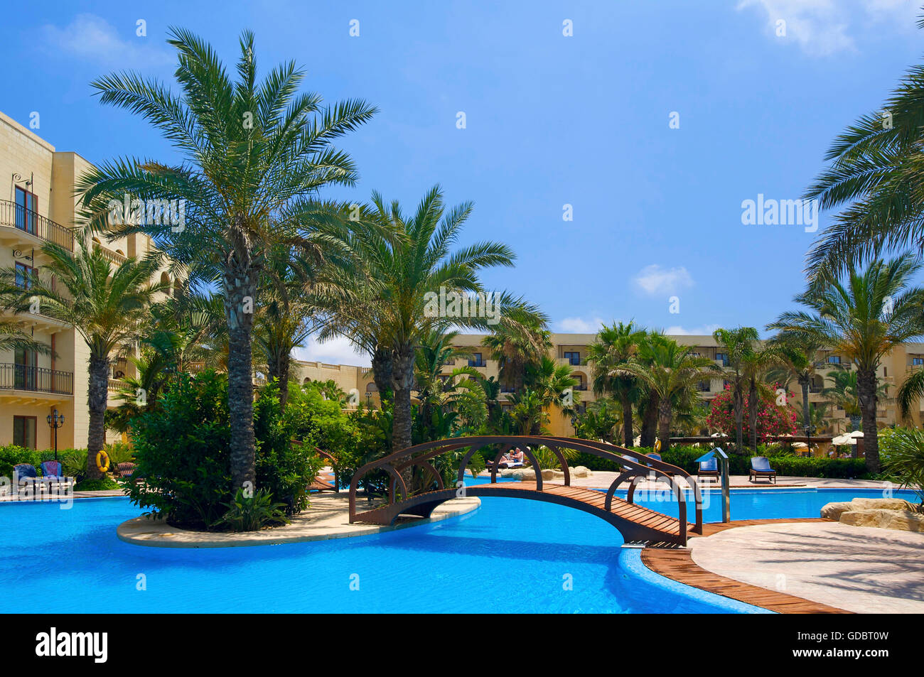 Kempinski Hotel San Lawrence, Insel Gozo, Malta Stockfoto