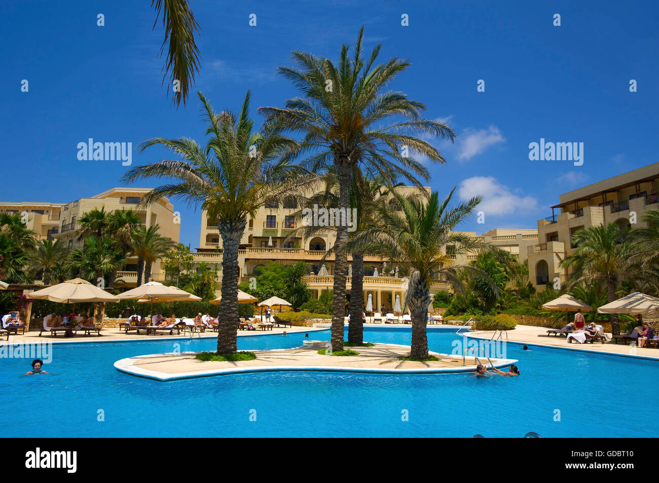 Kempinski Hotel San Lawrence, Insel Gozo, Malta Stockfoto