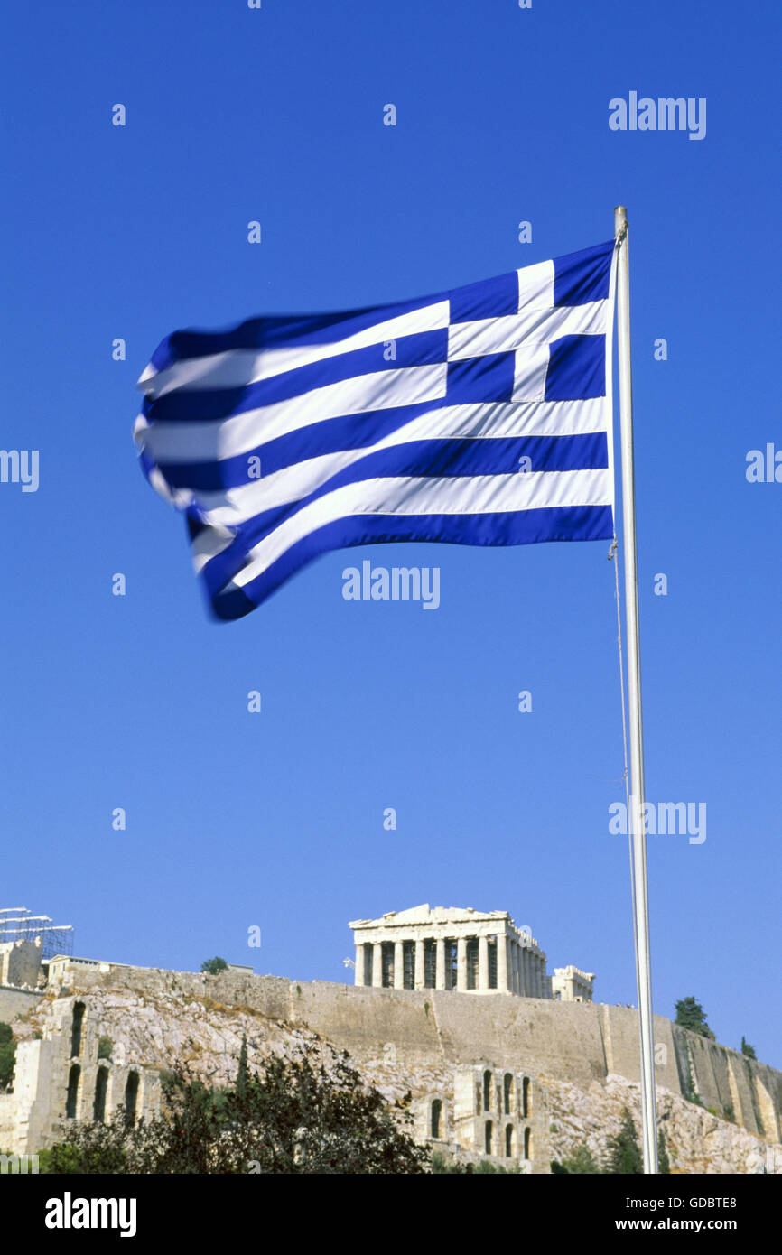 Griechenlandflagge Stockfoto und mehr Bilder von Griechische