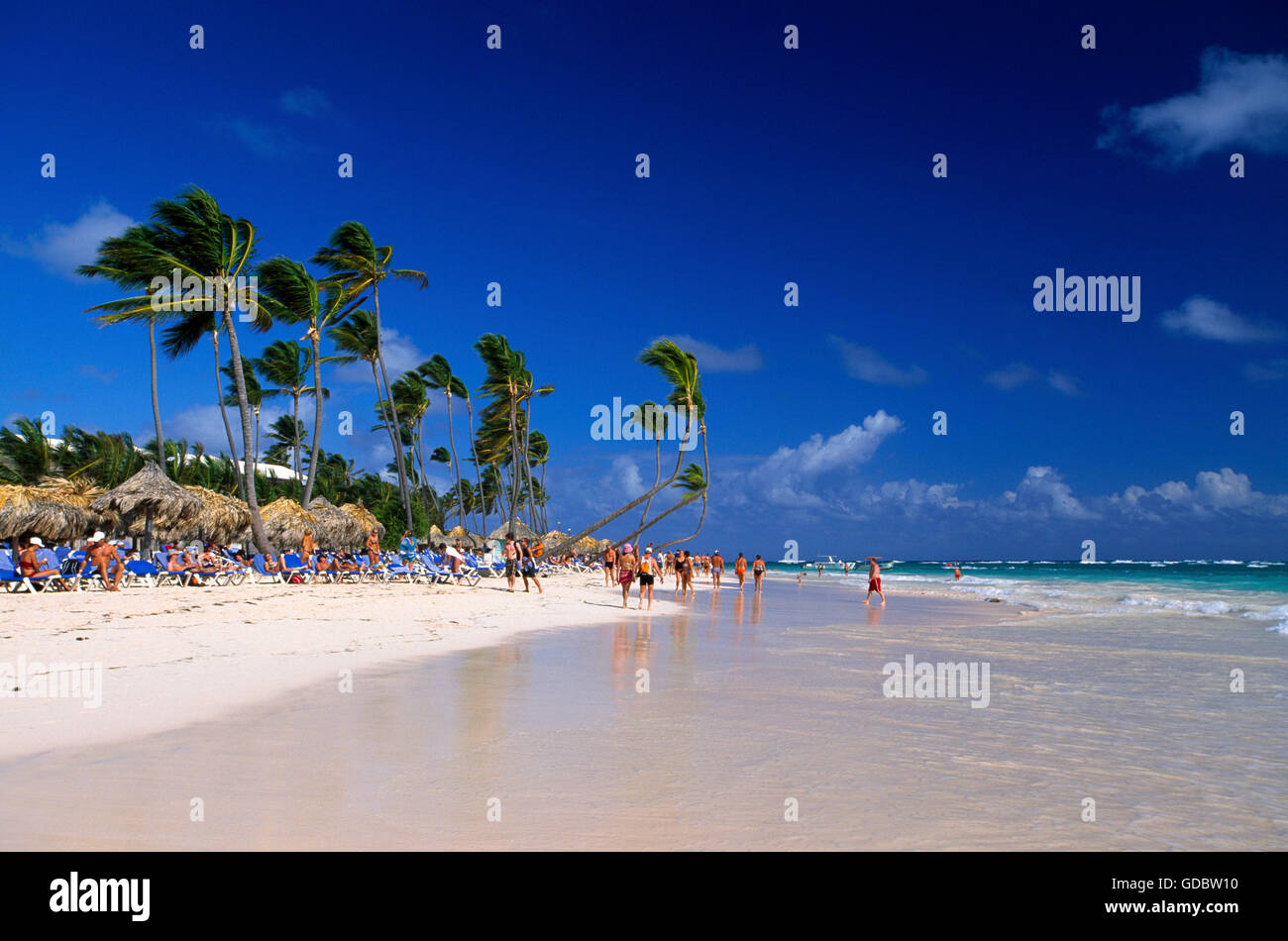 Dominikanische Republik, Caribbean Stockfoto