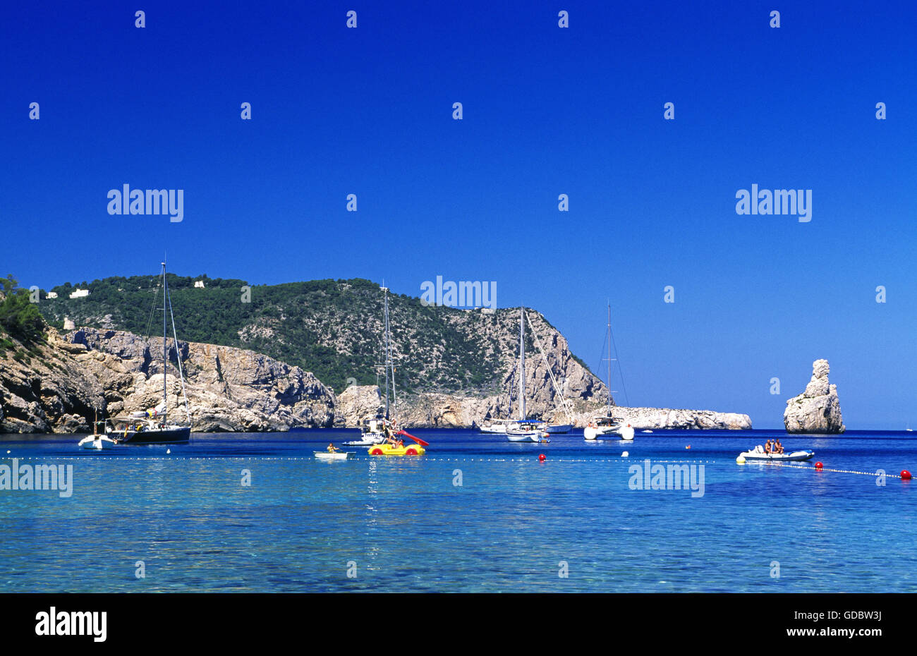 Sant Miguel, Ibiza, Balearen, Spanien Stockfoto