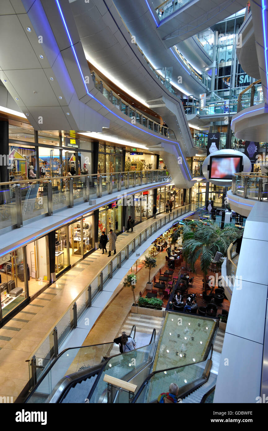 Siebener, Einkaufszentrum, Düsseldorf, Nordrhein-Westfalen, Deutschland / Düsseldorf Stockfoto
