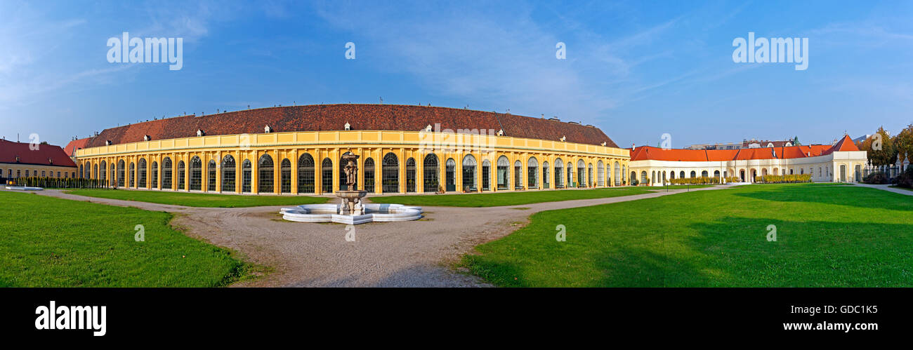 Schloss Schönbrunn, Orangerie Stockfoto