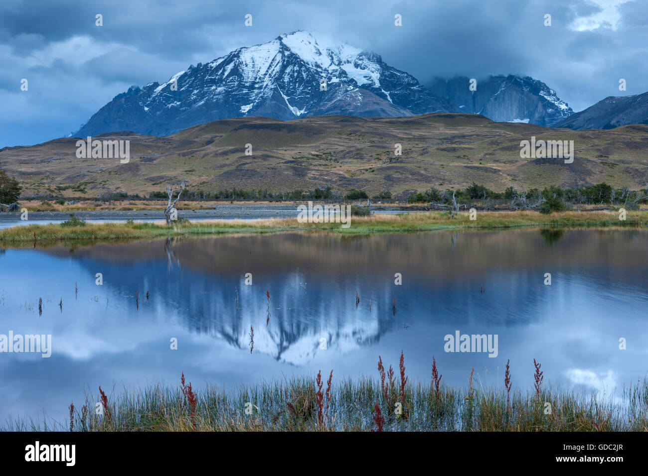 Rio Paine, Chile, Patagonien, Stockfoto