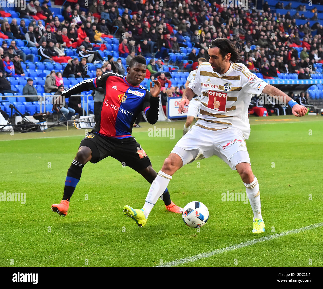 Schweizer Fussball, Breel Donald Embolo, FC Basel Stockfoto