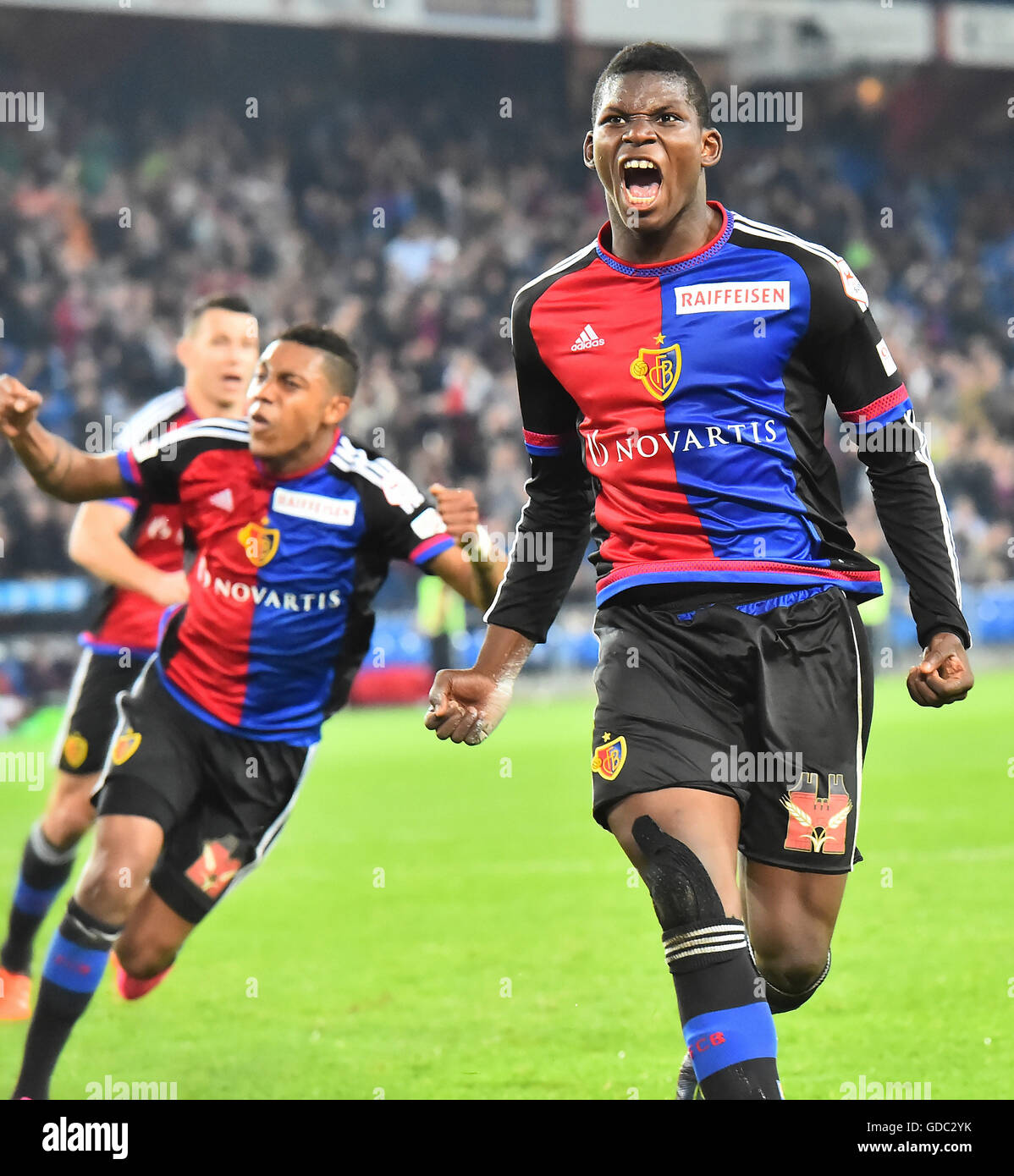 Schweizer Fussball, Breel Donald Embolo, FC Basel Stockfoto