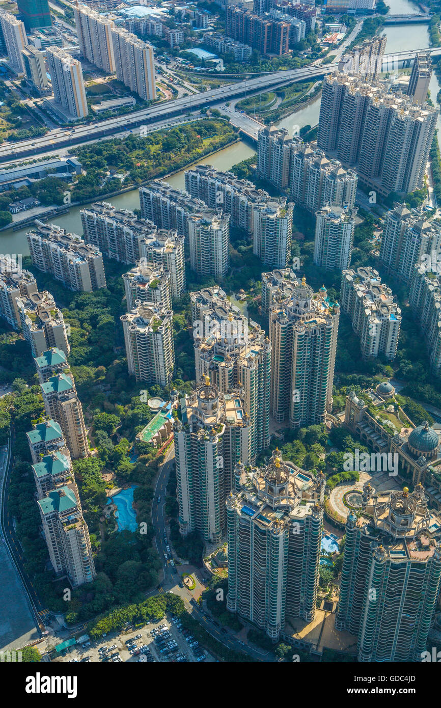 China, Provinz Guangdong, Guangzhou City, Liedecun Bezirk Stockfoto