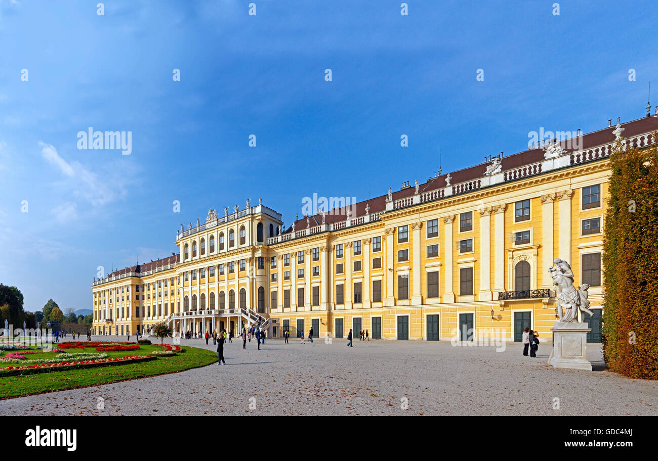 Schloss Schönbrunn Stockfoto