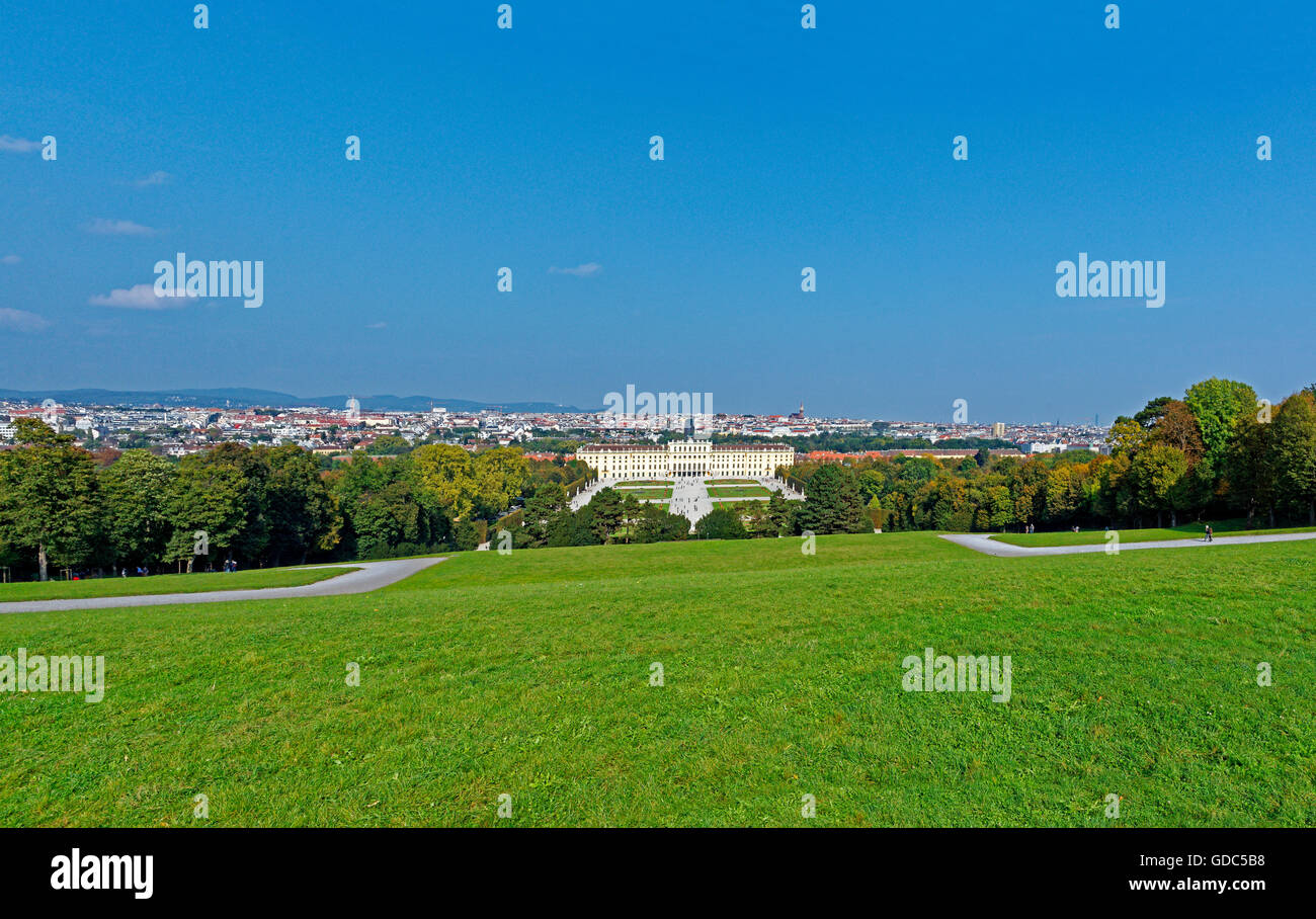 Schlosspark Schönbrunn, Stockfoto
