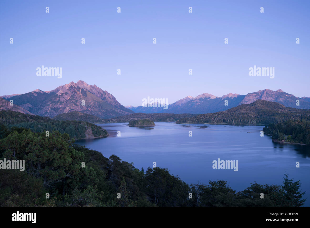 Südamerika, Argentinien, Patagonien, Rio Negro, Nahuel Huapi Nationalpark Stockfoto