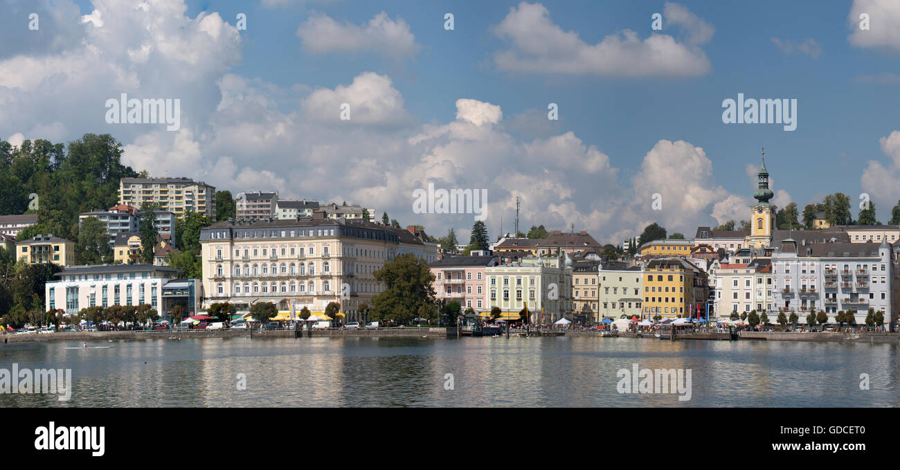 Gmunden im Salzkammergut Region, Oberösterreich, Österreich, Europa Stockfoto