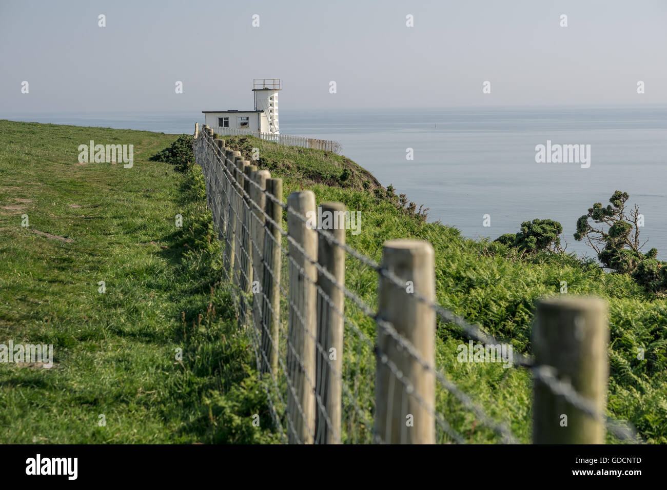 Die Küste nördlich von Whitehaven in Cumbria Stockfoto