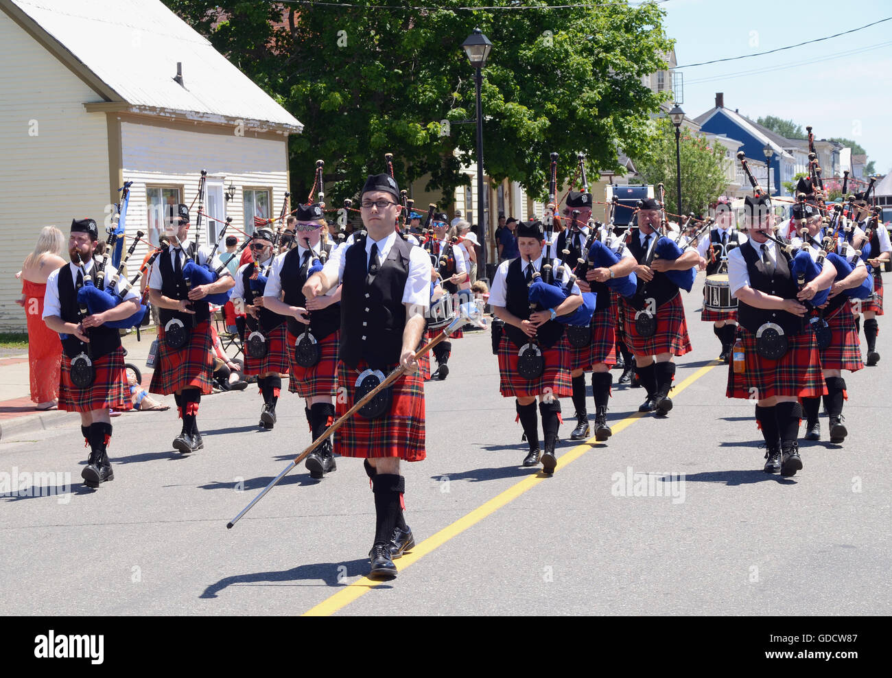 Canada Day Parade, St. Andrews, New Brunswick Stockfoto