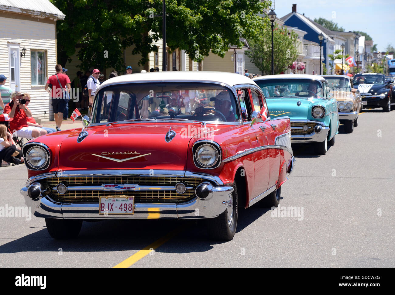 Canada Day Parade, St. Andrews, New Brunswick Stockfoto