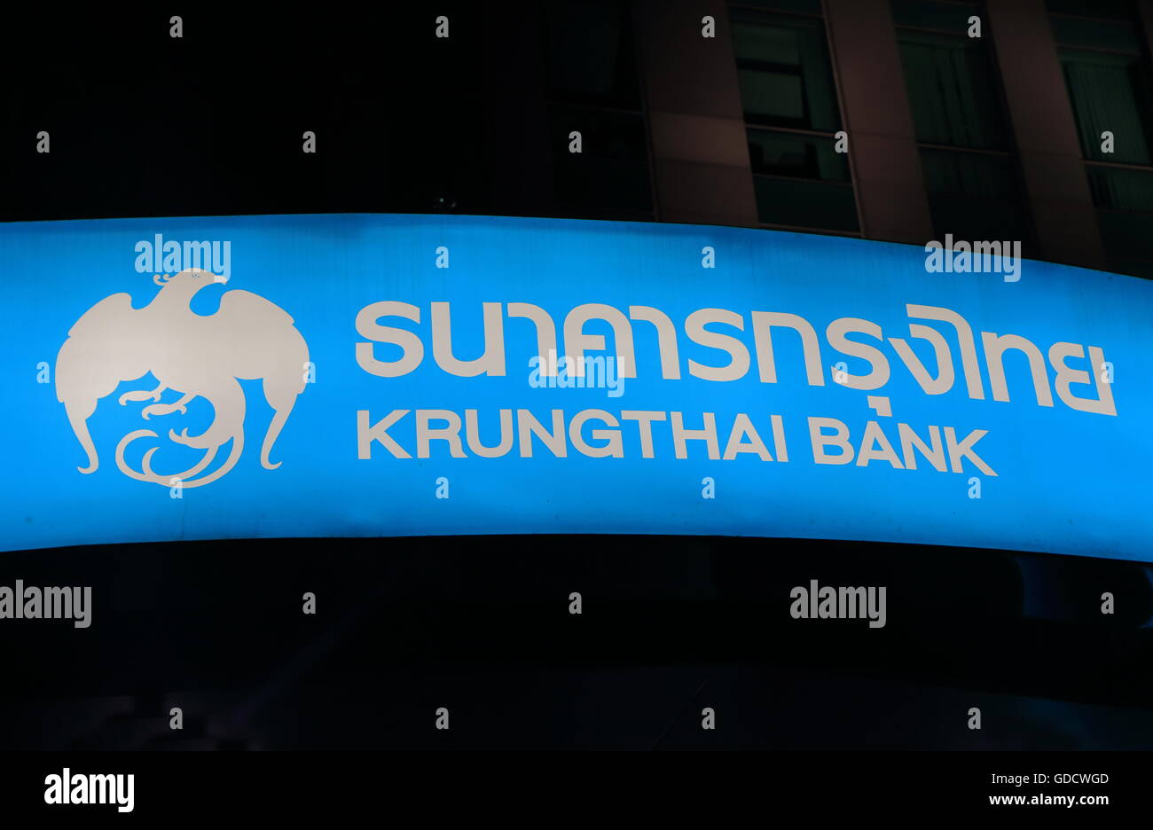 Krungthai Bank, der staatlichen Bank gegründet 1966 in Thailand