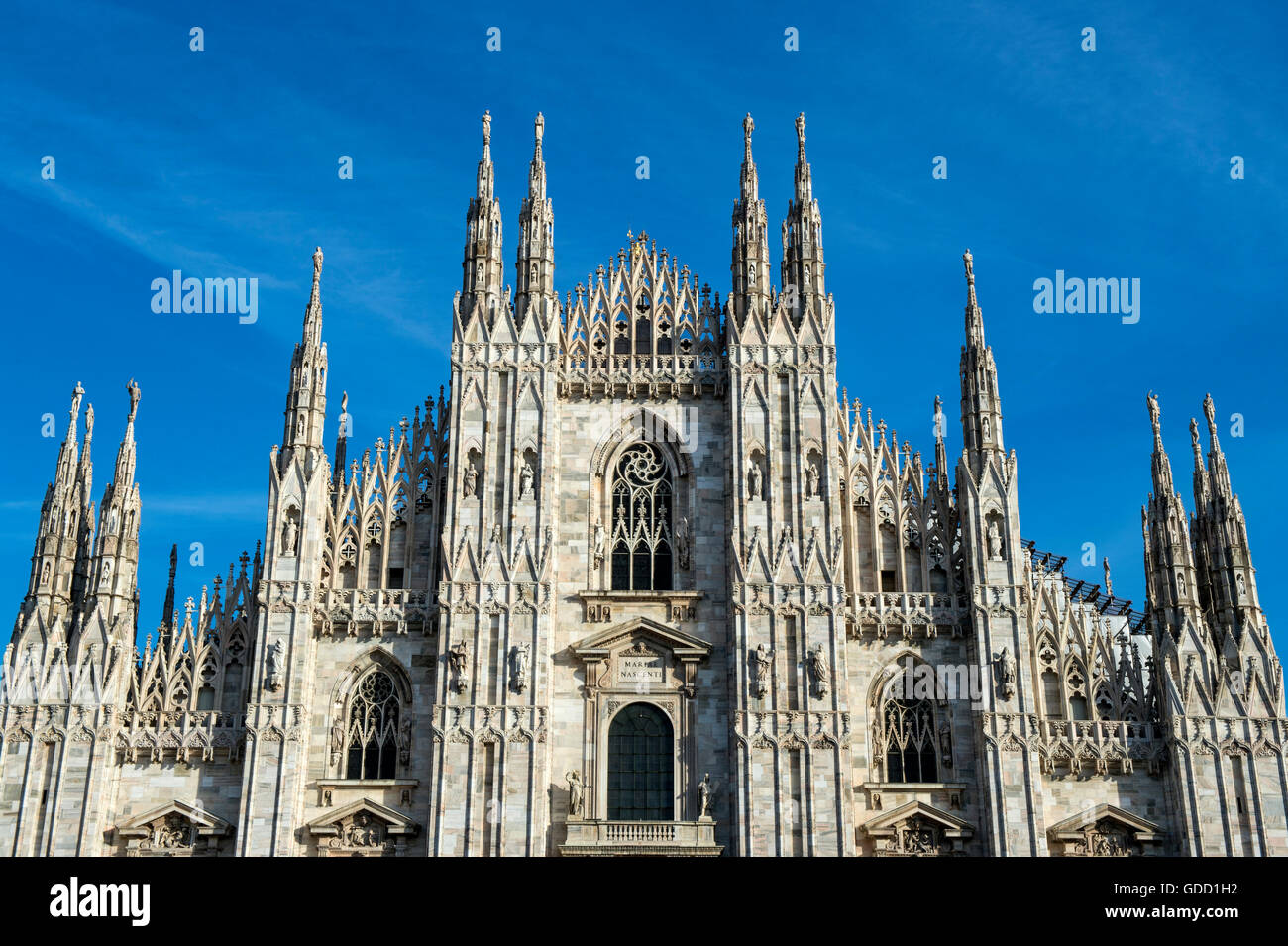 Italien, Lombardei, Mailand, Dom Stockfoto
