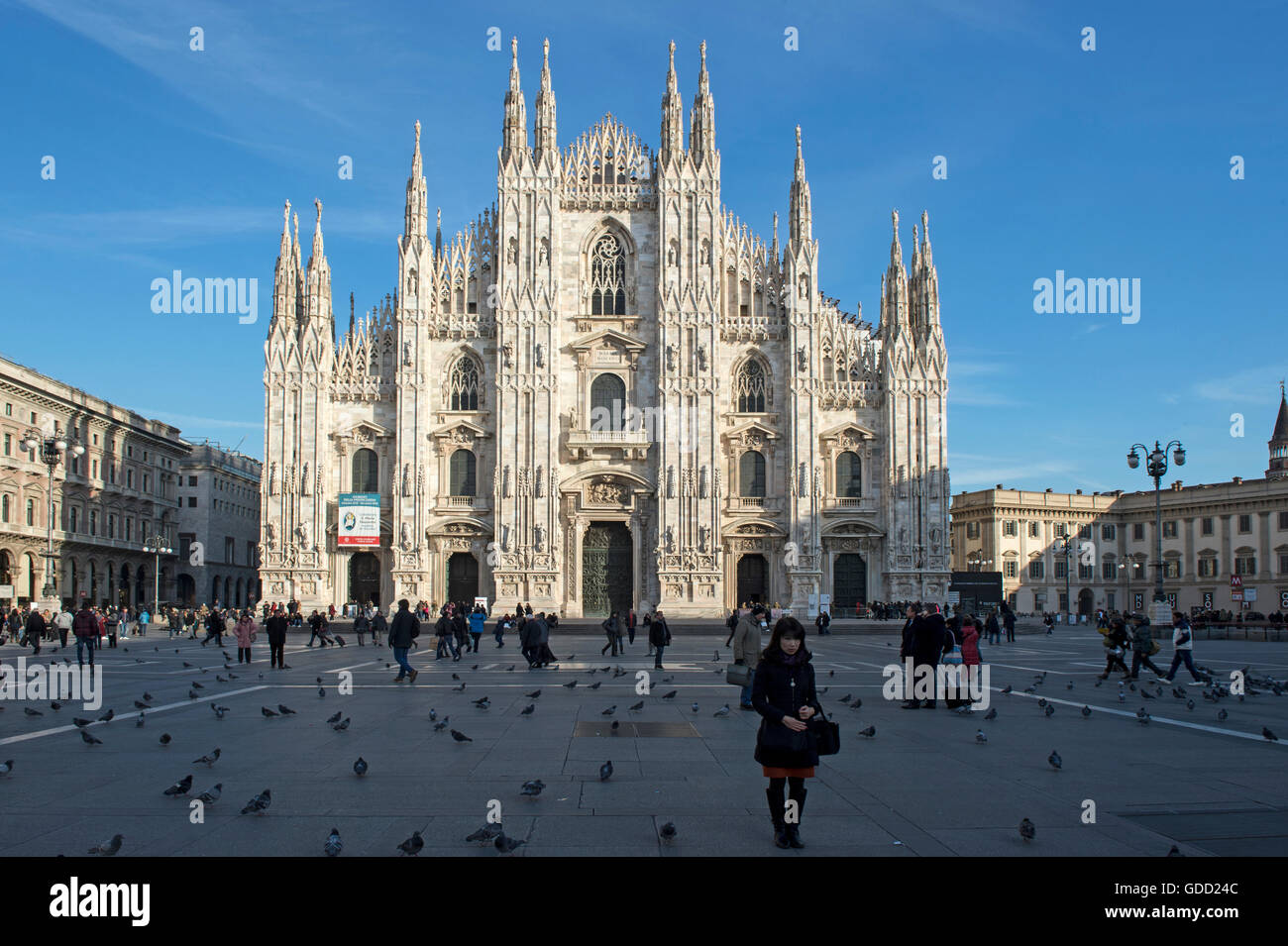 Italien, Lombardei, Mailand, Dom Stockfoto