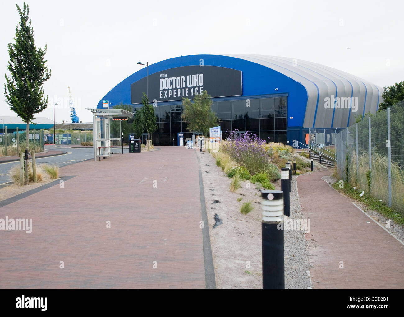Dr Who Erfahrung in Cardiff, UK Stockfoto