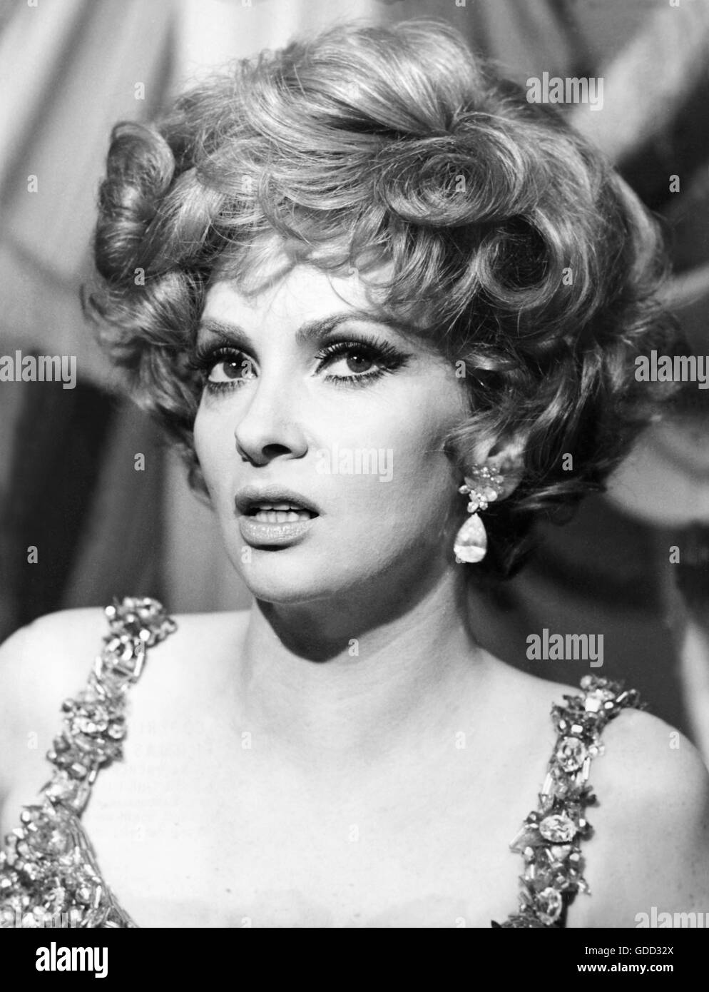 Lollobrigida, Gina, * 4.7.1927, italienische Schauspielerin, Porträt, 1960er Jahre, Stockfoto