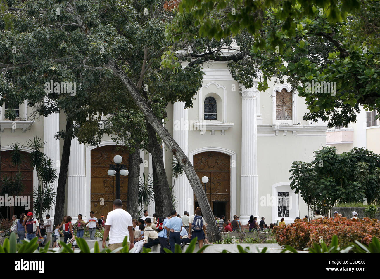 die Catedrali in der Stadt Valencia im Westen von Venezuela. Stockfoto