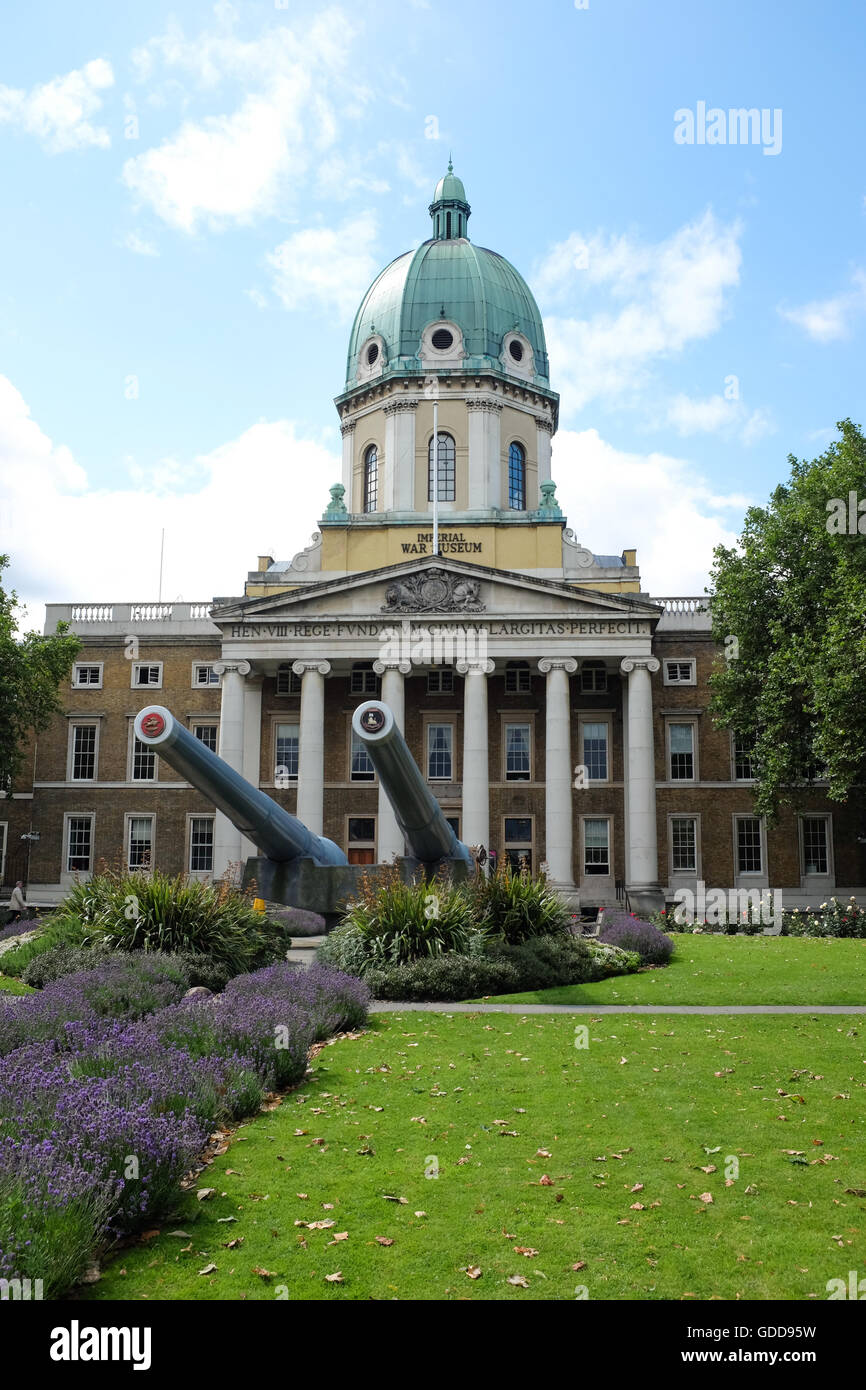 Das Imperial War Museum in London, England. Stockfoto