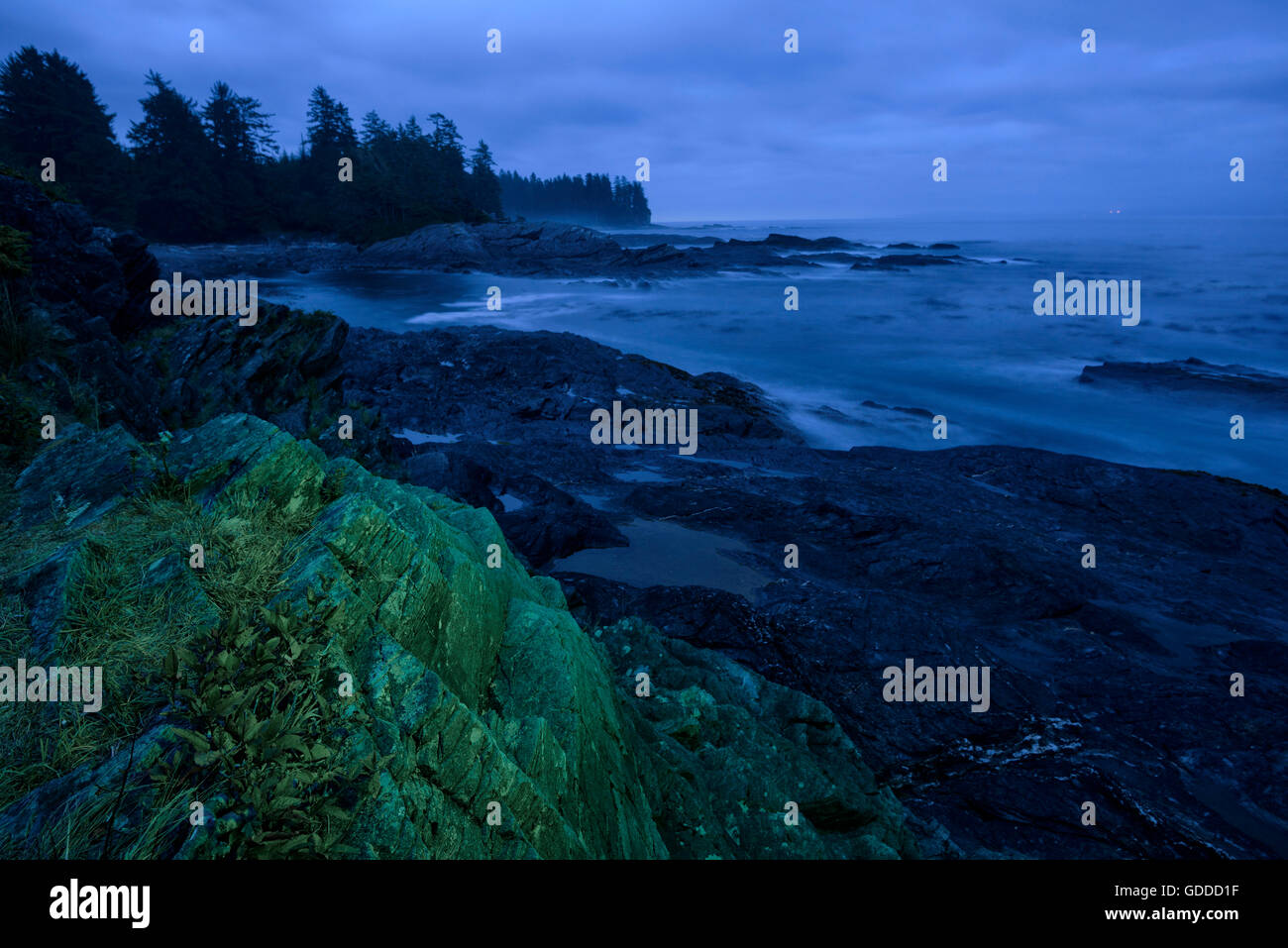 Zerklüftete Landschaft Stockfoto