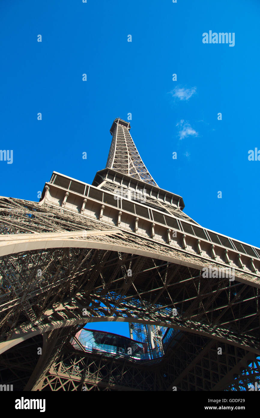 Paris, Tour Eiffel, Eiffelturm Stockfoto
