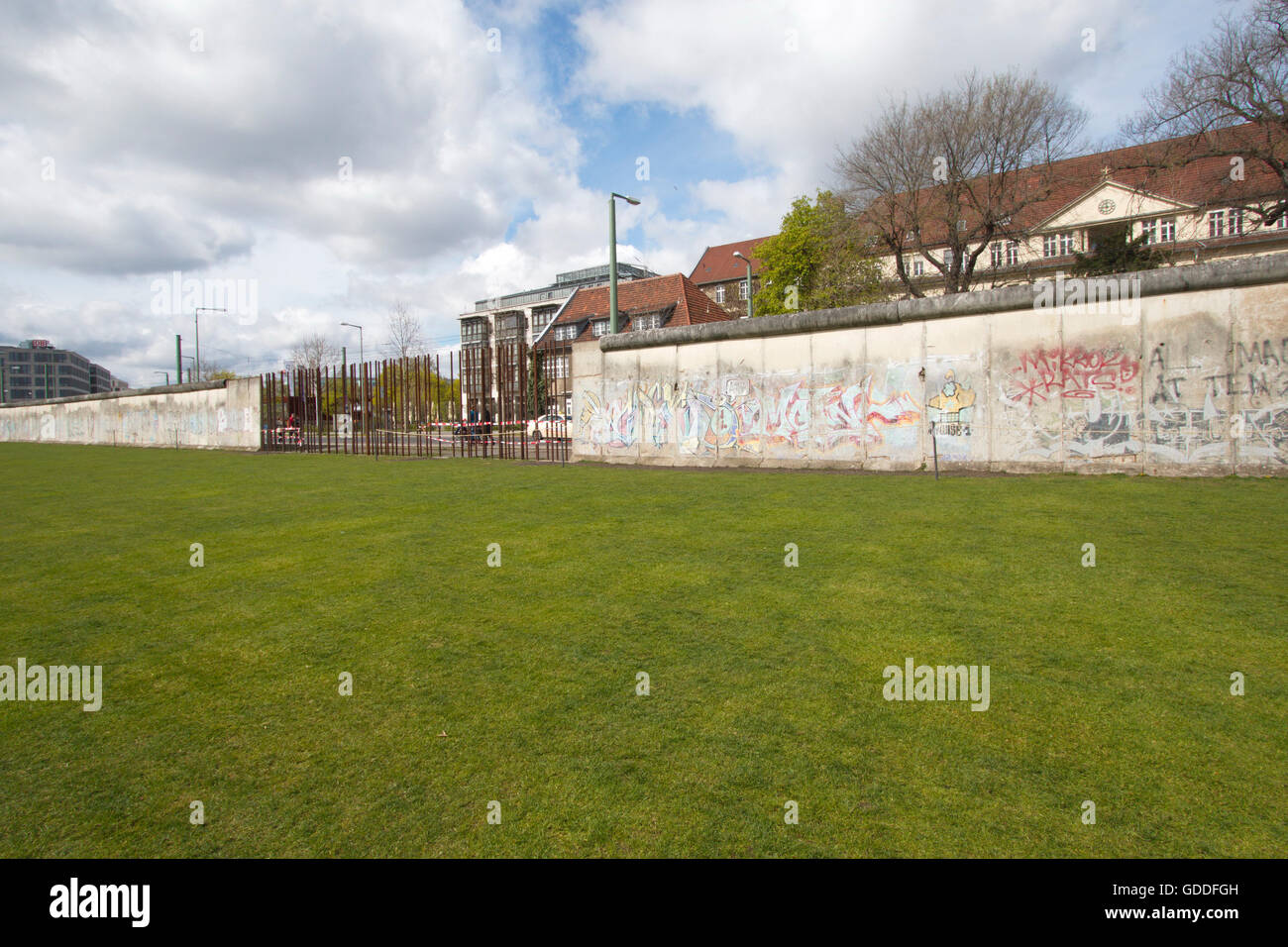 Berlin, Berliner Mauer, Geschichte Stockfoto