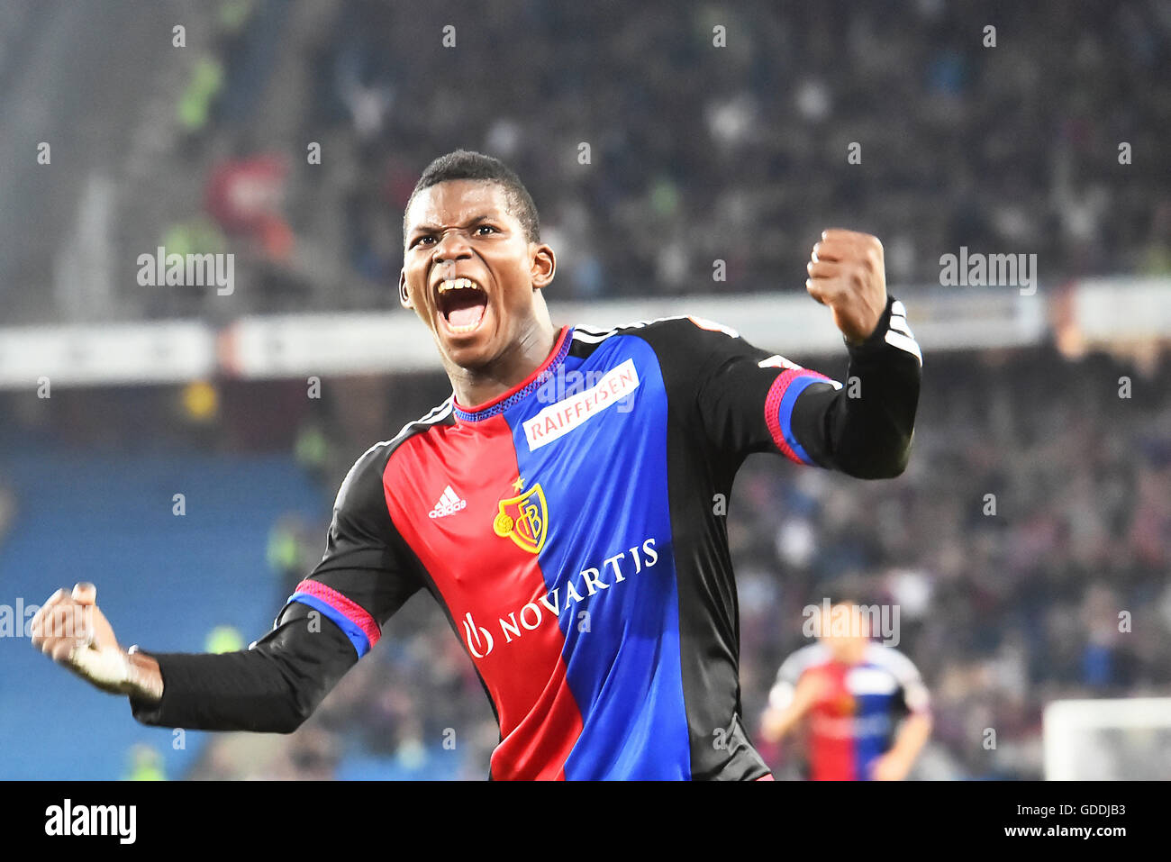 Schweizer Fussball, Breel Donald Embolo, FC Basel Stockfoto