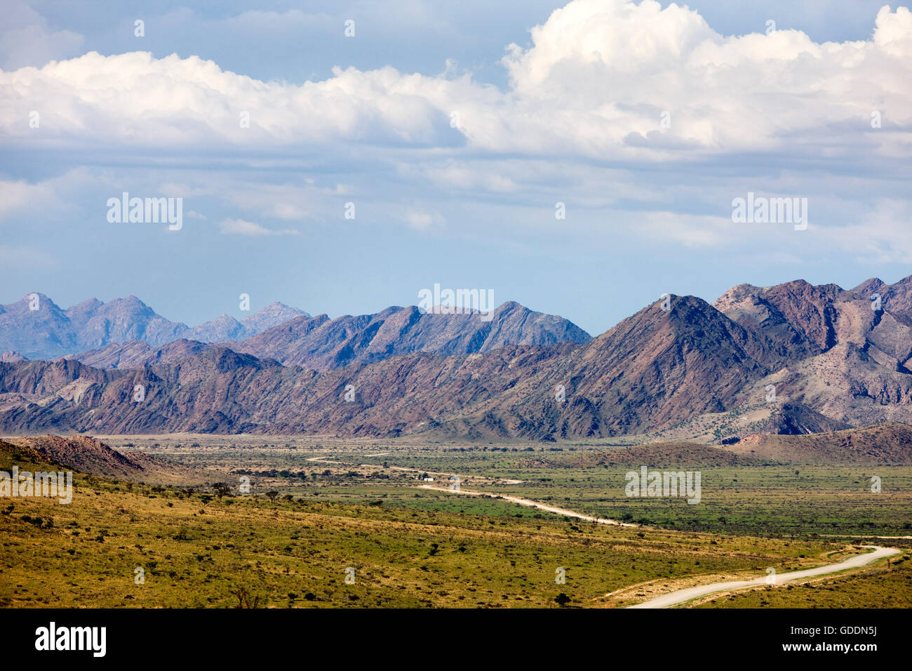 Landschaft in Namib-Naukluft Park, Namibia Stockfoto