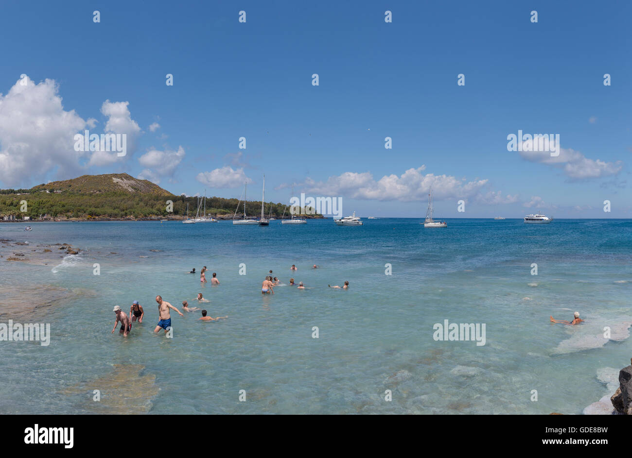 Tyrrhenischen Meer Stockfoto