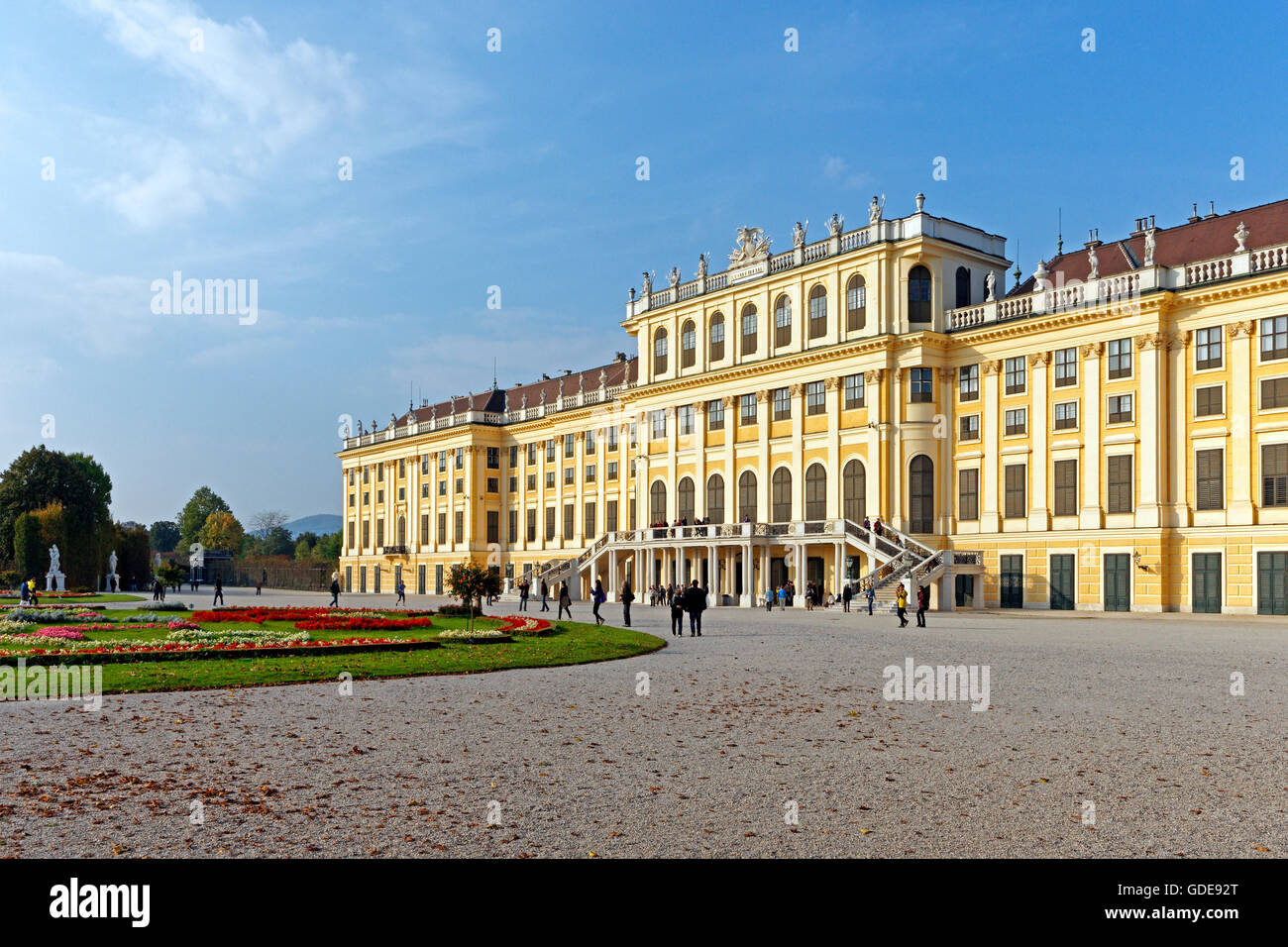 Schloss Schönbrunn Stockfoto