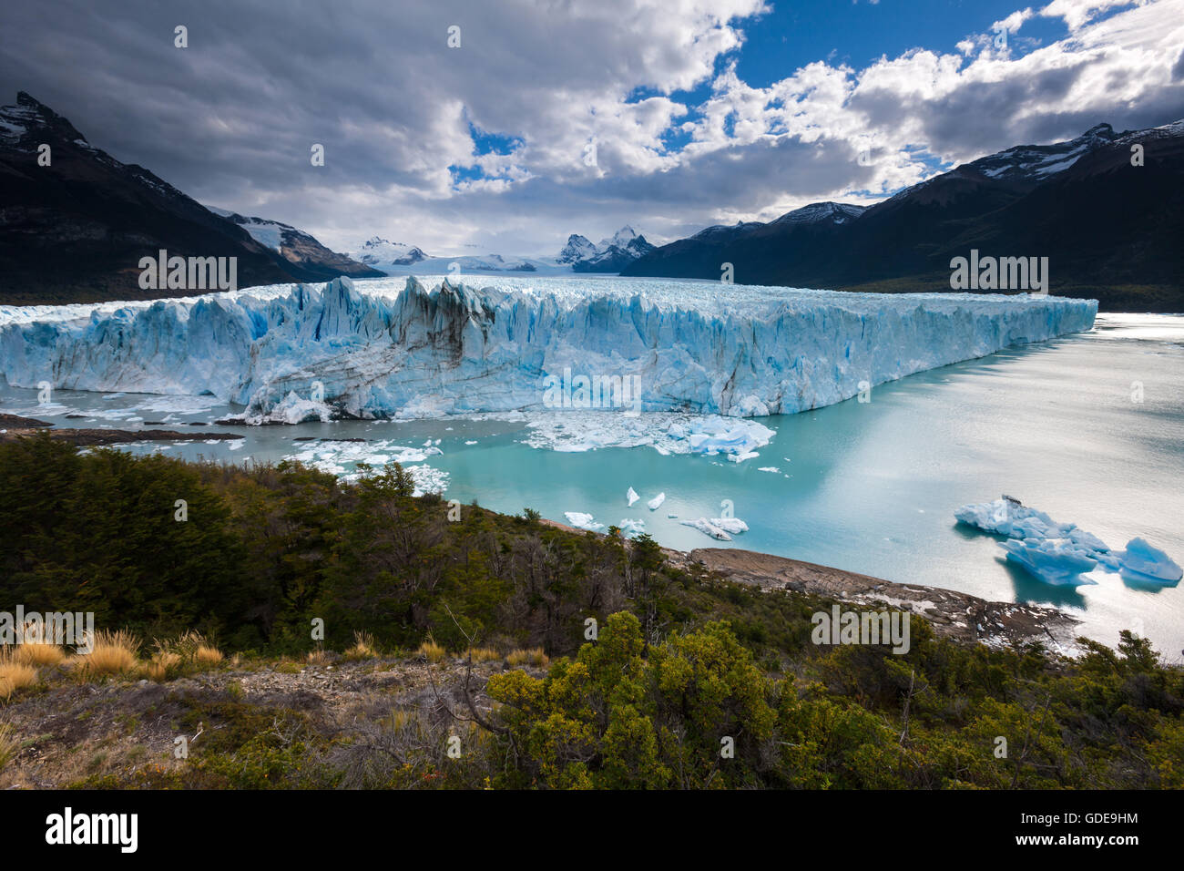 Perito Moreno Gletscher, Argentinien, Patagonien Stockfoto