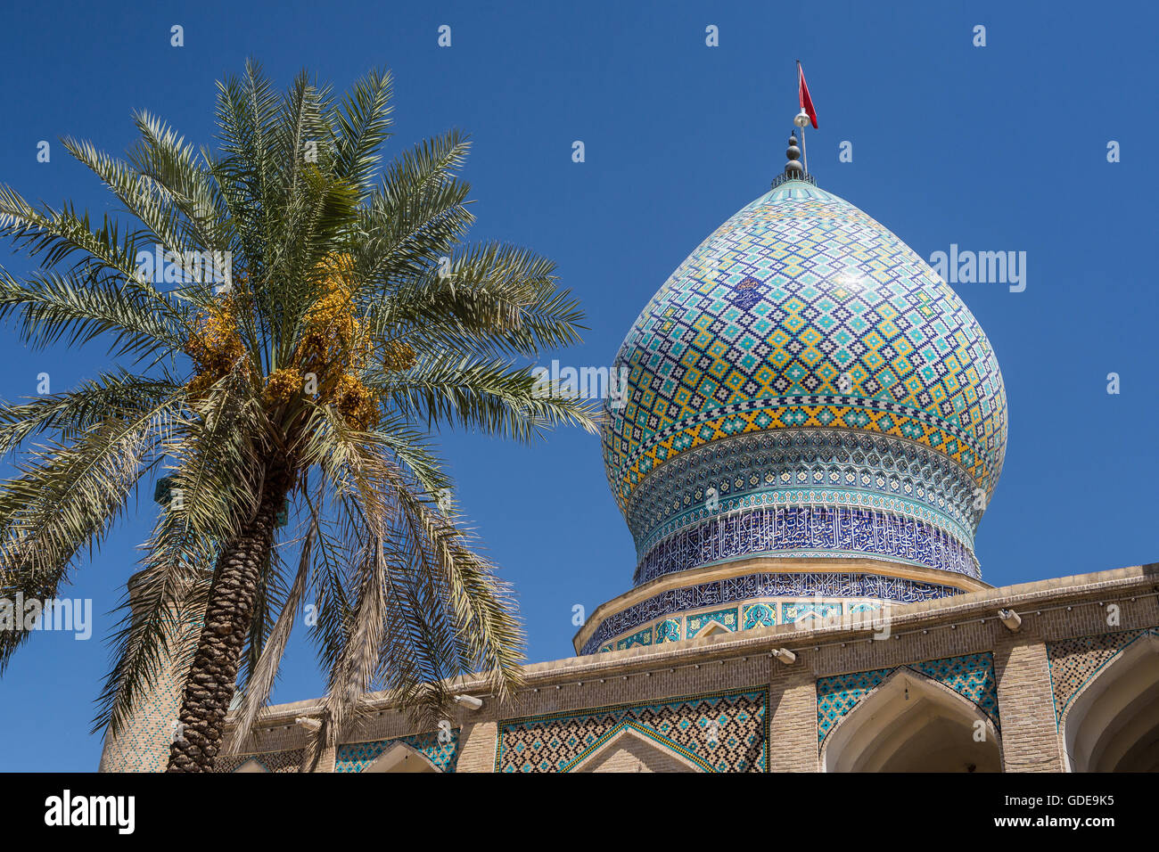 Iran, Shiraz Stadt Imamyadeh Mausoleum Stockfoto