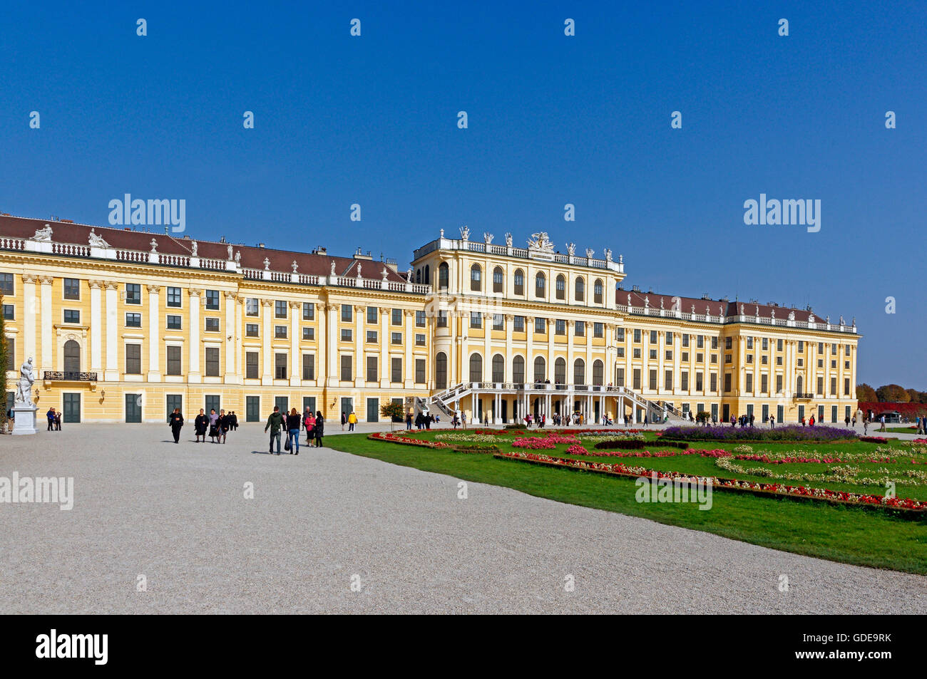Schlosspark Schönbrunn, Stockfoto