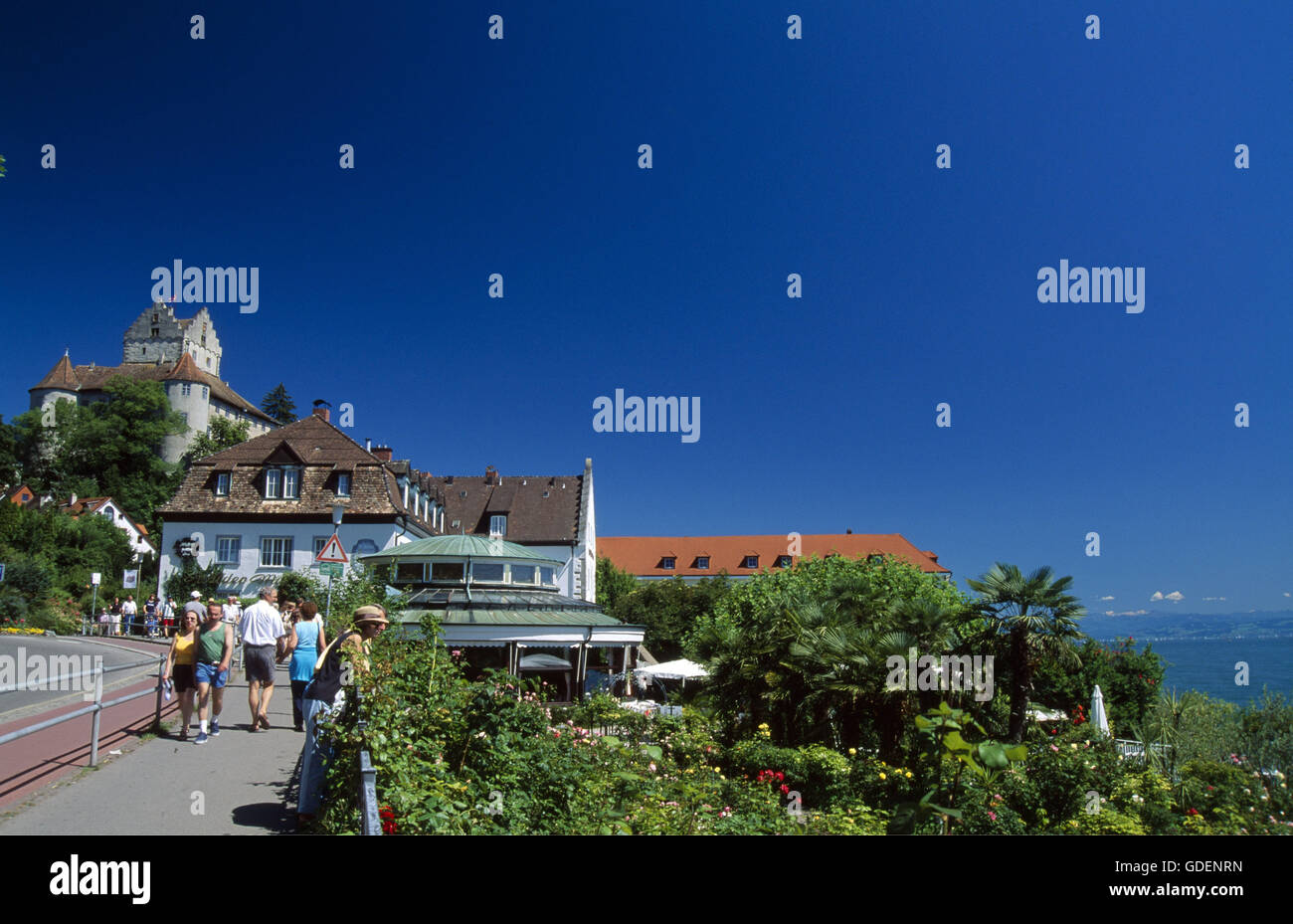 Meersburg, See Constsance, Baden-Württemberg, Deutschland Stockfoto