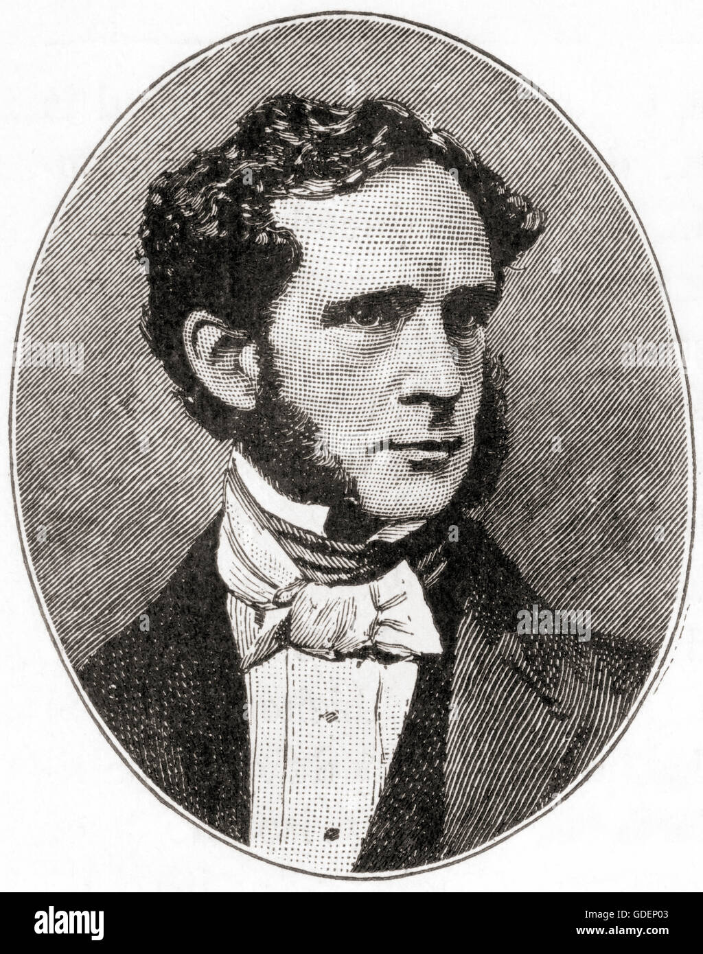 Frederick William Robertson, 1816 – 1853, aka Robertson von Brighton.  Englisch göttlich. Stockfoto