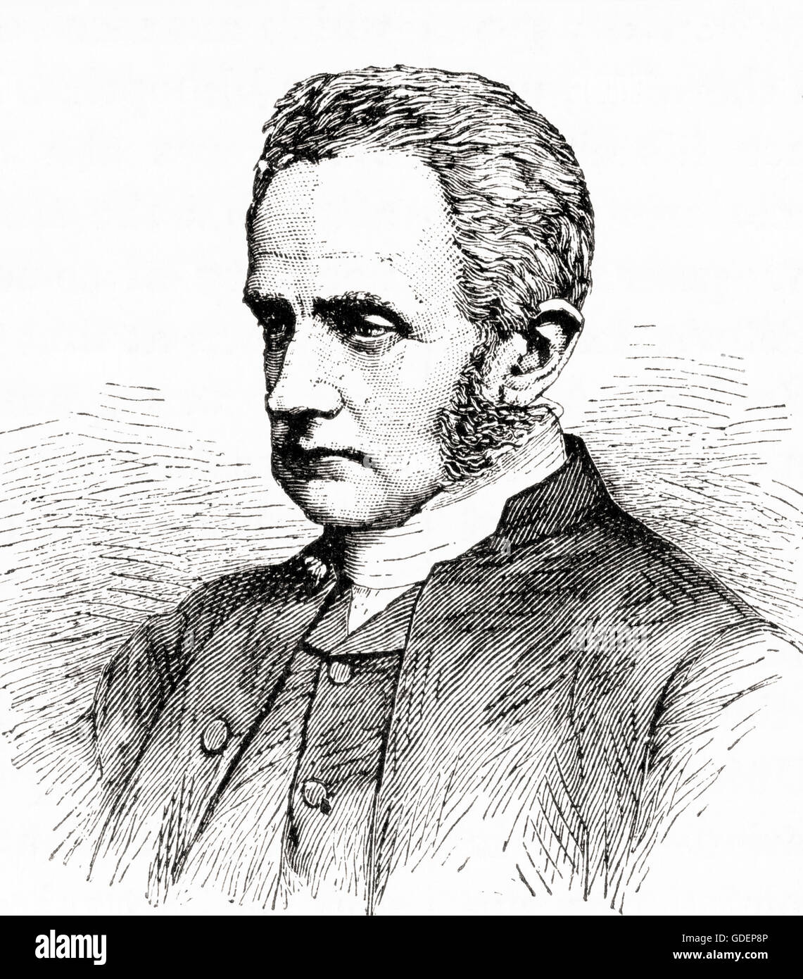 Arthur Penrhyn Stanley, 1815 – 1881.   Englischer Geistlicher, Dekan von Westminster, bekannt als Dean Stanley. Stockfoto