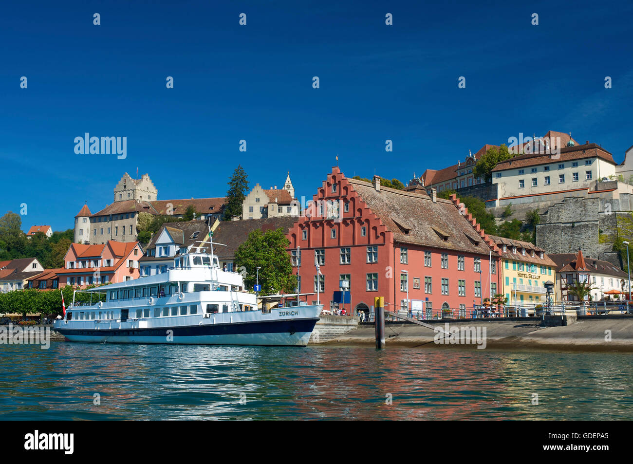 Meersburg, Bodensee, Baden-Württemberg, Deutschland Stockfoto