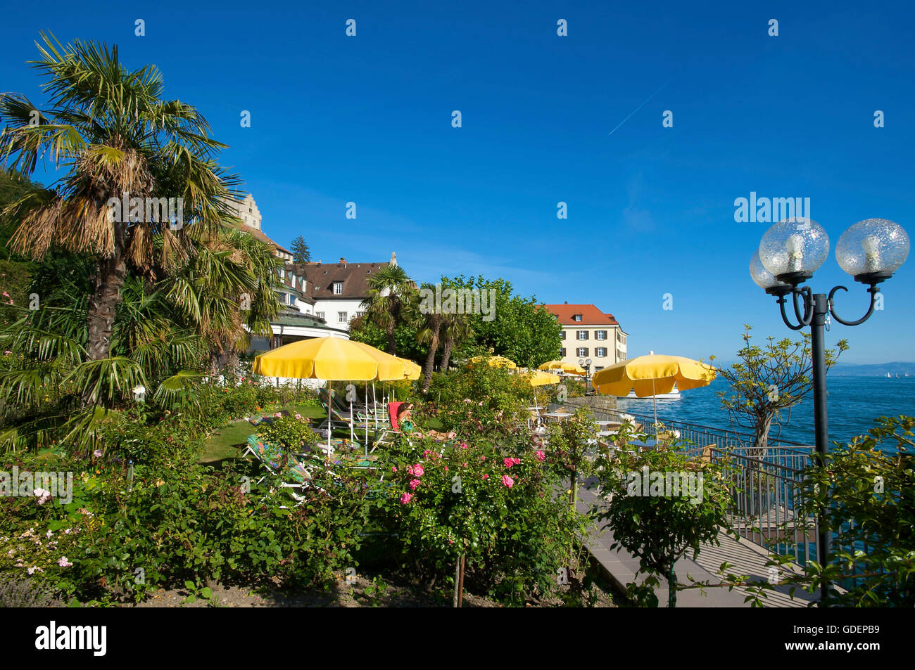 Meersburg, Bodensee, Baden-Württemberg, Deutschland Stockfoto