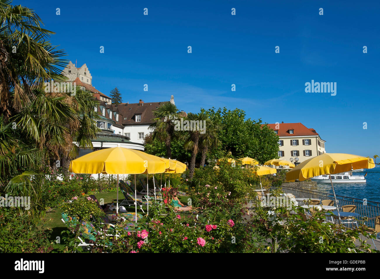 Meersburg, Bodensee, Baden-Württemberg, Deutschland Stockfoto