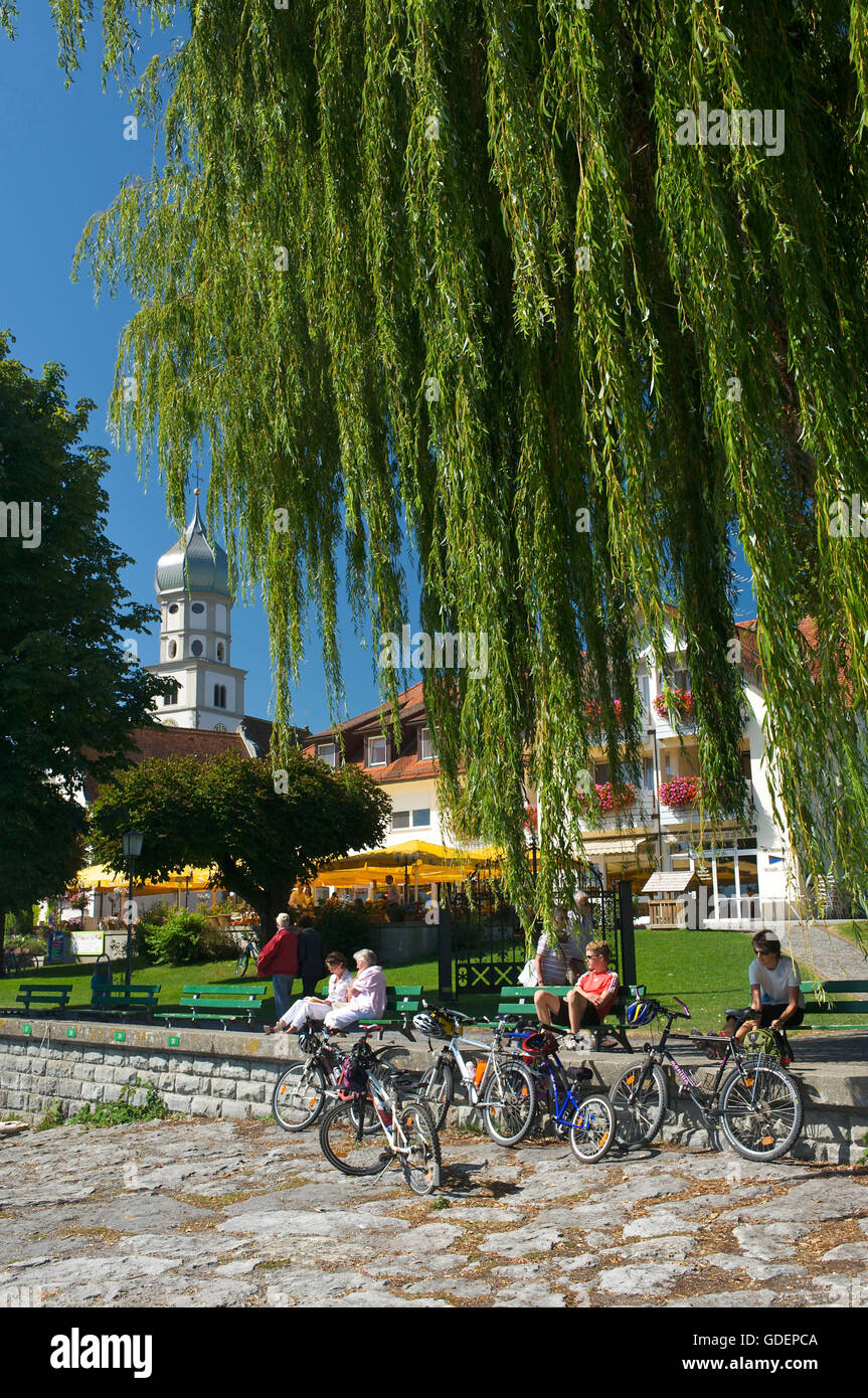 Wasserburg, Bodensee, Baden-Württemberg, Deutschland Stockfoto