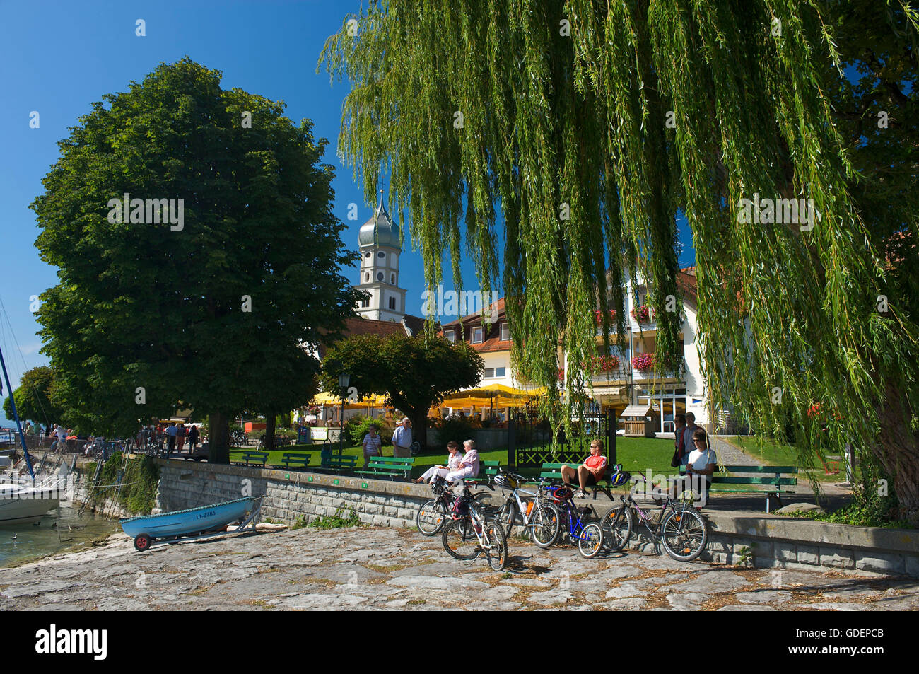 Wasserburg, Bodensee, Baden-Württemberg, Deutschland Stockfoto