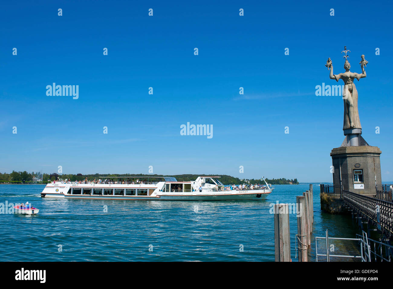 Imperia, Constance, Bodensee, Baden-Württemberg, Deutschland Stockfoto