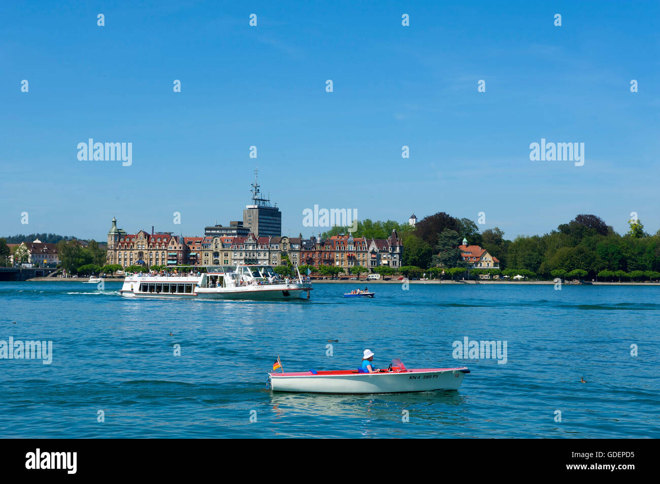 Konstanz, Bodensee, Baden-Württemberg, Deutschland Stockfoto