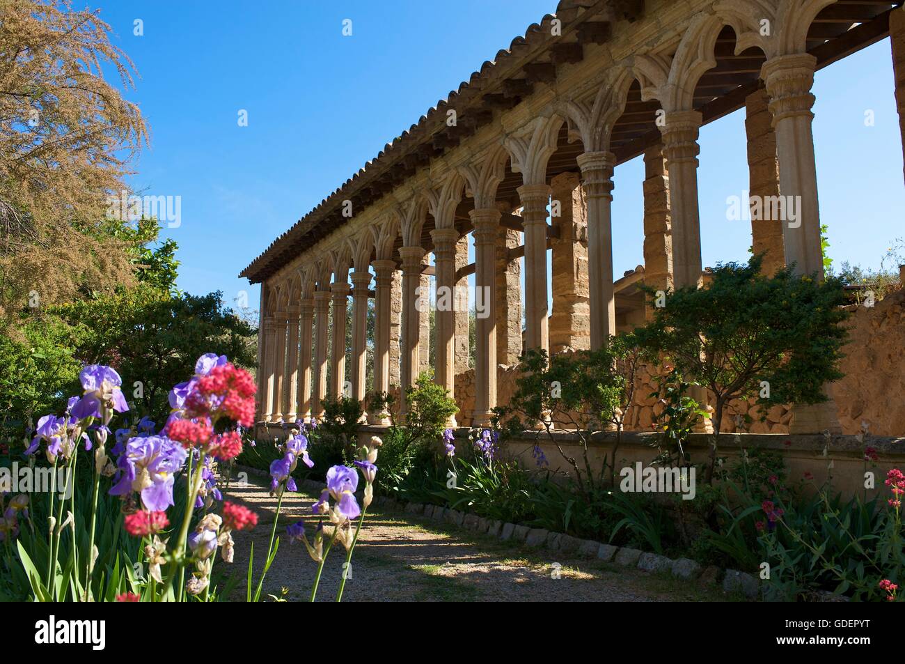 Schloss Miramar Bei Valldemossa, Mallorca, Mallorca, Balearen, Spanien Stockfoto